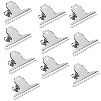 Alco Briefklemmer Metall, 10 Stück