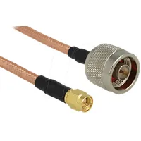 DeLock 88896 - 1x SMA-Stecker] 40.00cm Transparent