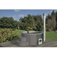 Wolff Finnhaus Badebottich Hot Tub Ø 200 cm Thermoholz