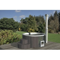 Wolff Finnhaus Badebottich Hot Tub Ø 200 cm Thermoholz