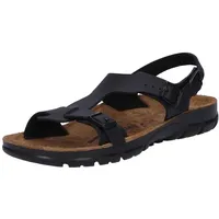 Birkenstock Saragossa, Briko-Flor, Black, 40