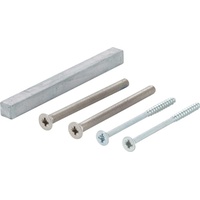 HOPPE Bef-set.Sertos® GG-WC 50-55mm M5x65+4,0x60 4-KT.o.+8x90mm