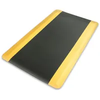 Etm Anti-Ermüdungsmatte Soft-Tritt Schwarz-gelb