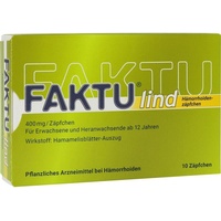 Dr. Kade Faktu lind Hämorrhoidenzäpfchen 10 St.