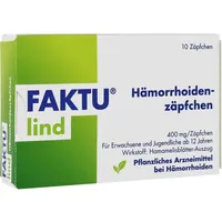 Dr. Kade Faktu lind Hämorrhoidenzäpfchen 10 St.