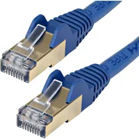 Startech StarTech.com 6ASPAT150CMBL Patchkabel CAT6a Cable (U/FTP, CAT6a 1.50