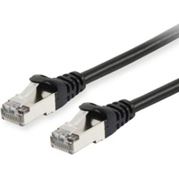 Equip 605593 Cat.6 S/FTP Patchkabel, 0.25m , Schwarz