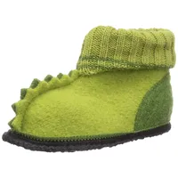 Beck Unisex Kinder Nessi Hohe Hausschuhe, Grün, 24 EU