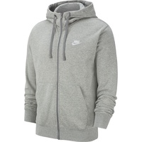 Nike Sportswear Club French Terry Kapuzenjacke dark grey heather/matte