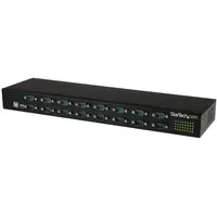 Startech ICUSB23216FD 16-Port-USB-auf-Seriell-Adapter-Hub schwarz
