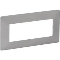 Legrand 754136 Wandplatte/Schalterabdeckung Aluminium