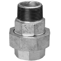 Schmidt, Hermann Temperguss Verschraubung DN 15, 1/2" konisch dichtend,