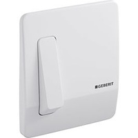 Geberit Abdeckpl. mit Betätigung, Chromstahl 240121001 Abdeckplatte 240.121.00.1