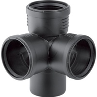Geberit Silent-PP Eckabzweig 87,5 Grad Außendurchmesser 90mm, -