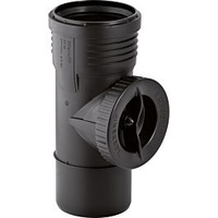 Geberit Silent PP Reinigungsstück 390527141 DN 110, 90Grad, mit