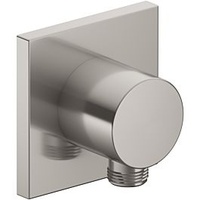 Keuco IXMO Schlauchanschluss 59547070002 Edelstahl-finish, Rosette eckig