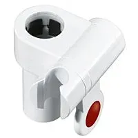 Hewi Brausehalter 950.33.E019950 reinweiß, stahlblau