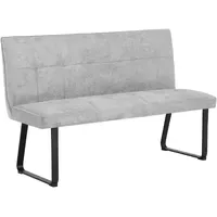 ByLIVING Polsterbank Talea Grau 140 x 92 x 58