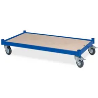 BRB-Lagertechnik Plattformwagen, LxBxH 1000x500x180 mm, 250 kg Tragkraft, 4