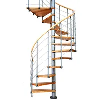 DOLLE Spindeltreppe Oslo Ø 140 cm, 11 Stufen Buche