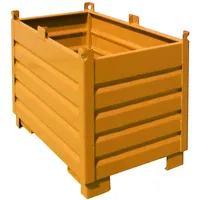 Bauer Südlohn Sammelbehälter-System SBS 500, lackiert, Gelborange