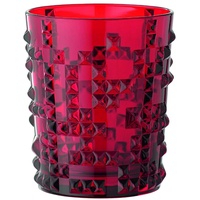 Nachtmann Whisky-Becher, Whiskyglas, Kristallglas, 348 ml, Rot, Punk, 100056