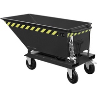 Bauer Südlohn Kippmulde KN 250, lackiert, Schwarzgrau