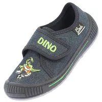 Beck Jungen Dino 656 Hausschuhe, Dunkelblau, 29 EU