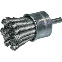 FORMAT Pinselbürste Stahldraht 20mm gezopft Schaft 6mm Format 70450020