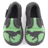 Beck Jungen dino Niedrige Hausschuhe, Grün, 32 EU