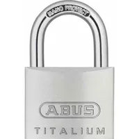 ABUS Zylindervorhangschloss 64TI/40 Schlosskörper-B.40mm Titalium versch.-schl.ABUS