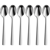 WMF Corvo Espressolöffel Set 6-teilig, 10,5 cm, Espresso Löffel