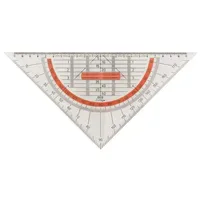 ARISTO College Geometrie Dreieck 25 cm Griff lösbar, Facette,
