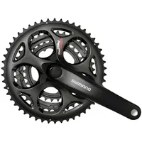 Shimano A073C Ketten-Set, Schwarz, 50/39/30 Zähne/Klein