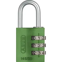 ABUS Aluminium-Zahlenschloss 145/30 grün