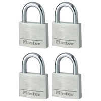 Master Lock Vorhängeschloss 4er Set (40mm) 9140EURQNOP