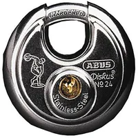 ABUS Vorhangschloss Diskus 24/70 Lock-Tag Edelstahl