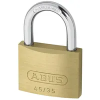 ABUS Vorhangschloss 45/35 Lock-Tag Messing massiv