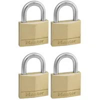 Master Lock Vorhängeschloss 4er Set (50mm) 150EURQNOP