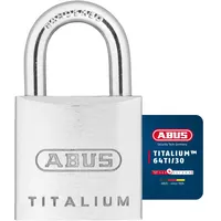 ABUS Vorhangschloss 64TI/30 TITALIUMTMSpezialaluminium