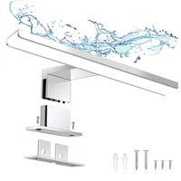 ERWEY 2 in 1 LED Badleuchte IP44 Spiegelleuchte 30CM