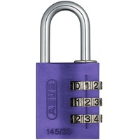 ABUS Zahlenschloss 145/30 Lila