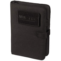 Mil-Tec Notizbuch-15984002 Schwarz One Size