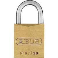 ABUS 85/20 Schlosskörper-B.21mm MS versch.-schl.ABUS