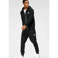 Lonsdale Herren, Trainingsanzug mit Kapuze normale Passform ROTTINGEAN schwarz,