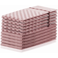 DecoKing 10er Set Küchentücher 50x70 cm mit Aufhänger 100%