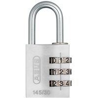 ABUS Zahlenschloss 145/30 Silber