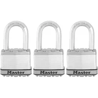 Master Lock M5EURTRILF 3 X Excell 52mm, 4 Schlüssel,gleichschließend