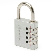Master Lock Zahlenschl. aus Alu. 4-stell. Zahlenk. 40mm 7640EURD