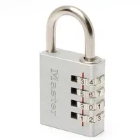 Master Lock Vorhangschloss 7640 Eurd Zahlenschloss, 40 mm, Aluminium